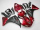 2009-2011 Red Matte Black Yamaha YZF 1000 R1 Motorcycle Fairings