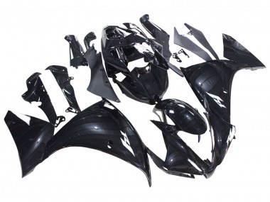 2012-2014 Glossy Black Yamaha YZF 1000 R1 Motorcycle Fairings