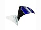 2012-2014 White Blue Black Yamaha YZF 1000 R1 Motorcycle Fairing