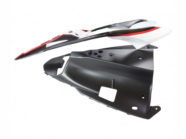 2012-2014 White Red Glossy Black Yamaha YZF 1000 R1 Motorcycle Fairing