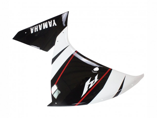 2012-2014 White Red Glossy Black Yamaha YZF 1000 R1 Motorcycle Fairing