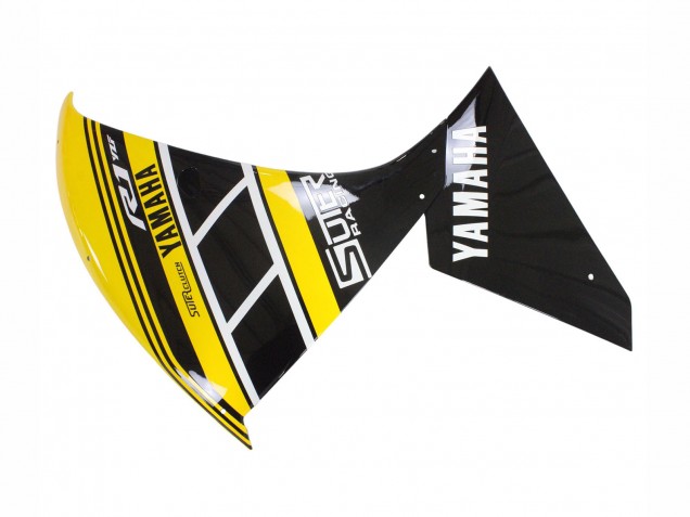 2012-2014 Yellow White Black Yamaha YZF 1000 R1 Motorcycle Fairings