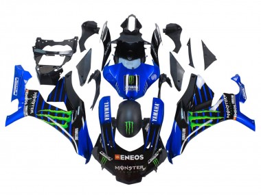 2015-2019 Blue Matte Black Green Monster ENEOS Yamaha YZF 1000 R1 Motorcycle Fairings