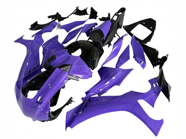 2020-2025 Purple Glossy Black Yamaha YZF 1000 R1 Motorcycle Fairings
