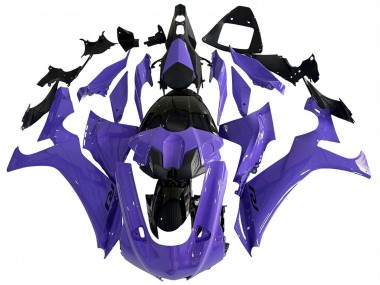 2020-2025 Purple Glossy Black Yamaha YZF 1000 R1 Motorcycle Fairings