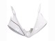 2006-2009 White Glossy Black Yamaha YZF R6S Motorcycle Fairings