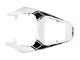 2006-2009 White Glossy Black Yamaha YZF R6S Motorcycle Fairings
