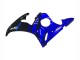 2006-2009 Blue Glossy Black Yamaha YZF R6S Motorcycle Fairings