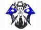 2006-2009 Blue Glossy Black Yamaha YZF R6S Motorcycle Fairings