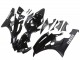 2006-2007 Glossy Black Matte Black Yamaha YZF 600 R6 Motorcycle Fairings