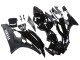 2006-2007 Glossy Black Matte Black Yamaha YZF 600 R6 Motorcycle Fairings