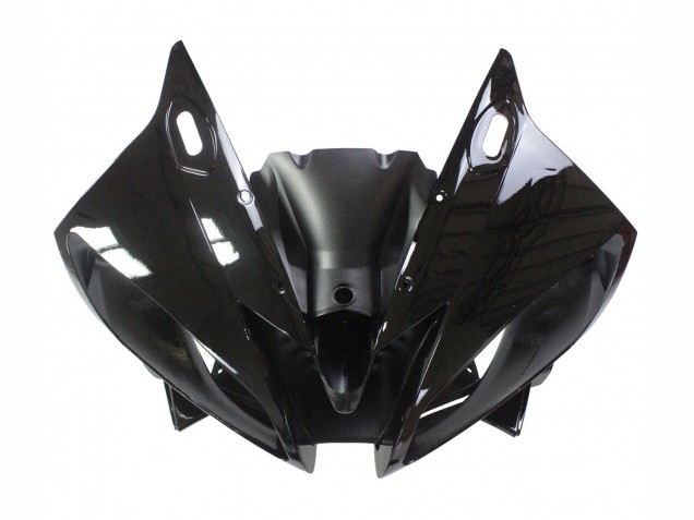 2006-2007 Glossy Black Matte Black Yamaha YZF 600 R6 Motorcycle Fairings