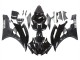 2006-2007 Glossy Black Matte Black Yamaha YZF 600 R6 Motorcycle Fairings