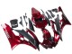 2006-2007 Red Matte Black Yamaha YZF 600 R6 Motorcycle Fairing