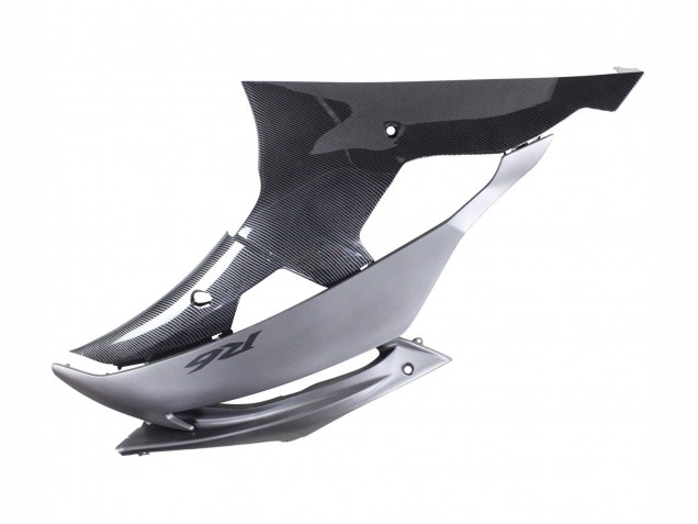 2008-2016 Grey Black Carbon Fiber Style Yamaha YZF 600 R6 Motorcycle Fairings