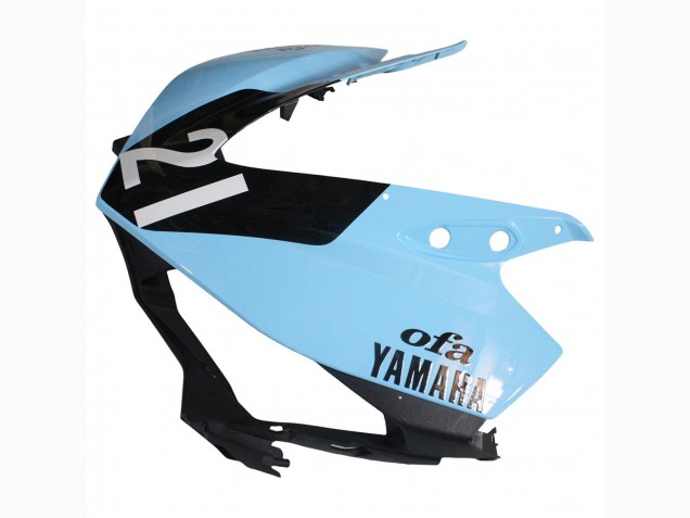 2015-2018 Light Blue Black Yamalube 21 Yamaha YZF R3/R25 Motorcycle Fairings