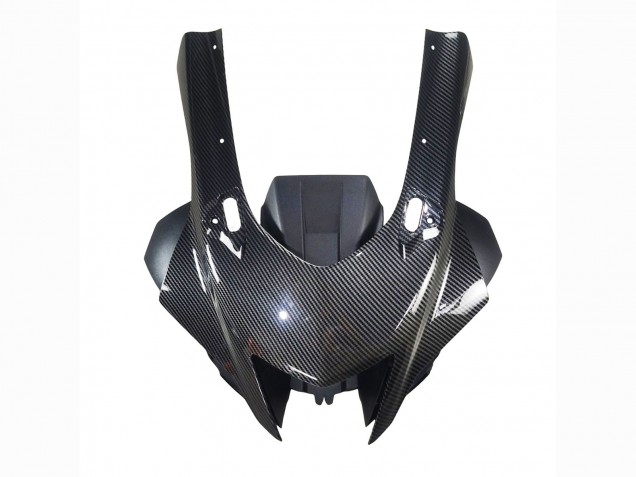 2021-2024 Black Carbon Fiber Carbon Fiber Yamaha YZF R7 Motorcycle Fairings