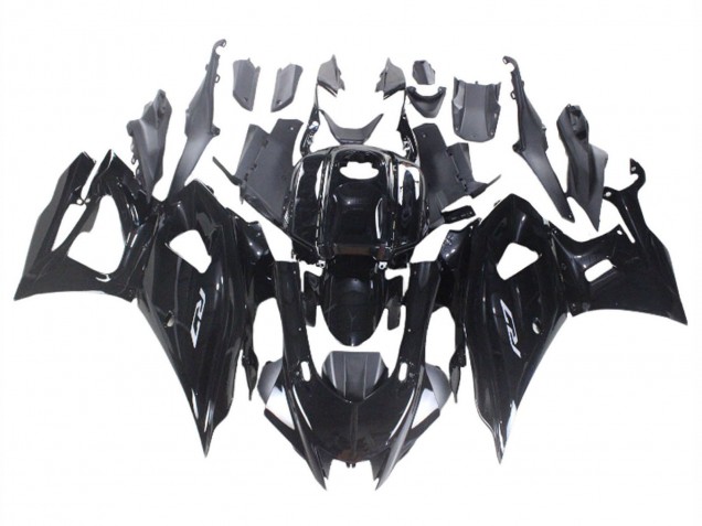 2021-2024 Glossy Black Yamaha YZF R7 Motorcycle Fairings