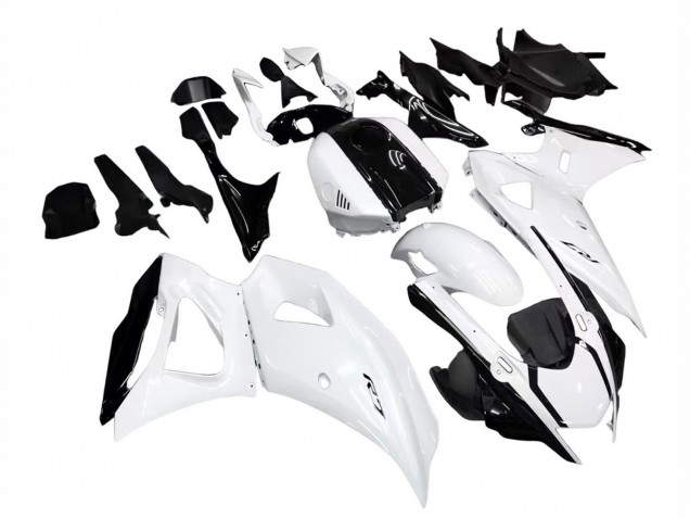 2021-2024 Glossy White Yamaha YZF R7 Motorcycle Fairings