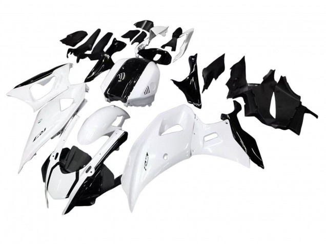2021-2024 Glossy White Yamaha YZF R7 Motorcycle Fairings