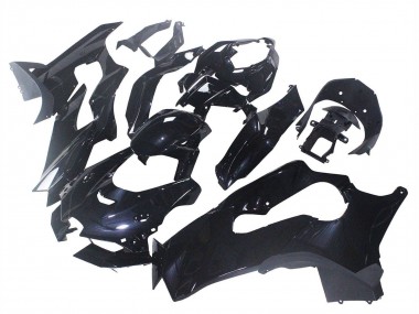 2021-2025 Glossy Black Kawasaki ZX10R Motorcycle Fairings