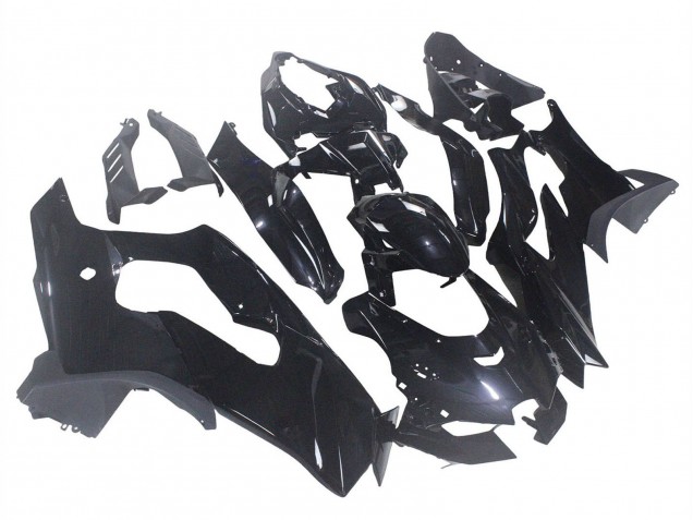 2021-2025 Glossy Black Kawasaki ZX10R Motorcycle Fairings
