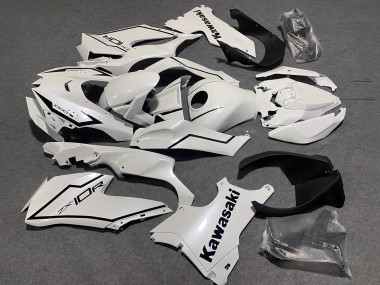 2021-2025 Pearl White Black Kawasaki ZX10R Motorcycle Fairings