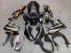 2021-2025 Glossy Black Gold Elf Snow Kawasaki ZX10R Motorcycle Fairings