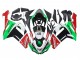 2007-2008 Green Red Kawasaki ZX6R Motorcycle Fairings