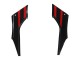 2013-2024 Red Black Kawasaki EX300 Motorcycle Fairings