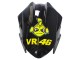 2013-2024 Glossy Black Yellow Red Green Blue White Kawasaki EX300 Motorcycle Fairings