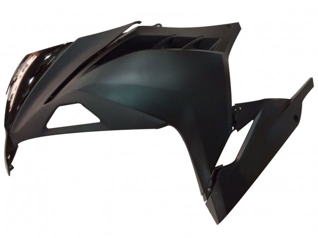 2013-2024 Glossy Black Matte Black Kawasaki EX300 Motorcycle Fairing