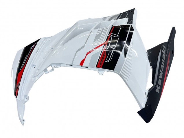 2013-2024 White Red Black Kawasaki EX300 Motorcycle Fairings