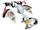 2000-2005 White Yellow Red Aprilia RS125 Motorcycle Fairings