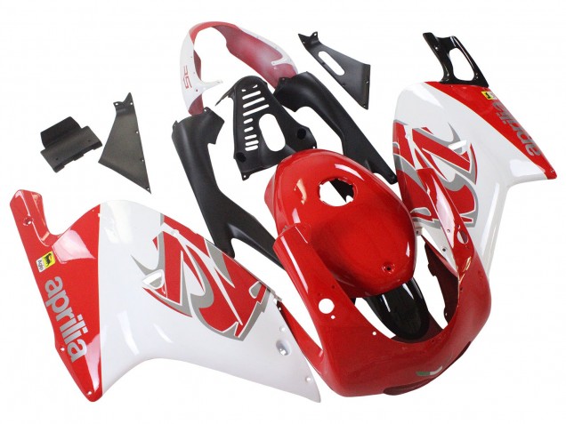 2000-2005 White Red Aprilia RS125 Motorcycle Fairings