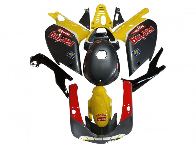 2000-2005 Black Yellow Red Aprilia RS125 Motorcycle Fairings