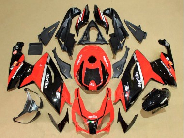 2006-2011 Red Glossy Black White Aprilia RS125 Motorcycle Fairings
