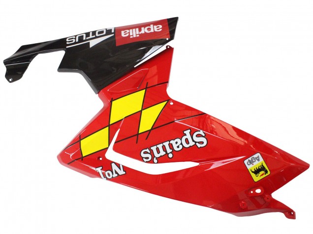 2006-2011 Red White Yellow Black Aprilia RS125 Motorcycle Fairings