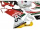 2006-2011 White Red Green Aprilia RS125 Motorcycle Fairings