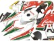 2006-2011 White Red Green Aprilia RS125 Motorcycle Fairings