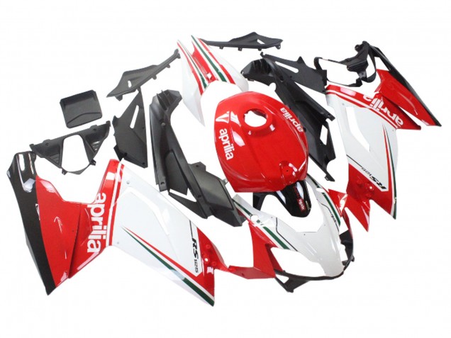 2006-2011 White Red Black Aprilia RS125 Motorcycle Fairings