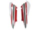2006-2011 White Red Black Aprilia RS125 Motorcycle Fairings