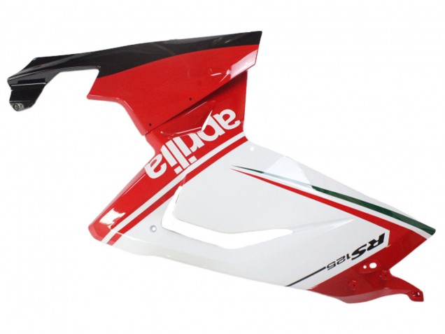 2006-2011 White Red Black Aprilia RS125 Motorcycle Fairings