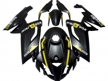 2006-2011 Matte Black Yellow Aprilia RS125 Motorcycle Fairings