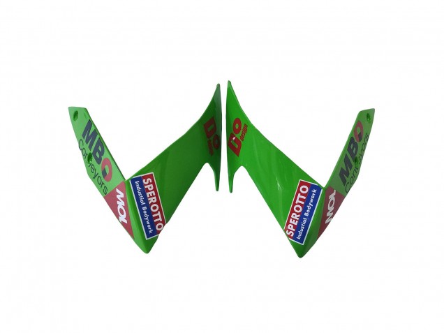 2006-2011 Green White Black Aprilia RS125 Motorcycle Fairing