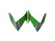2006-2011 Green White Black Aprilia RS125 Motorcycle Fairing