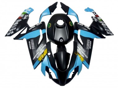 2006-2011 Light Blue Black Yellow Aprilia RS125 Motorcycle Fairings