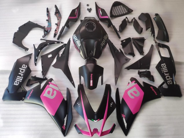 2012-2018 Pink Matte Black Aprilia RS4 50 125 Motorcycle Fairings