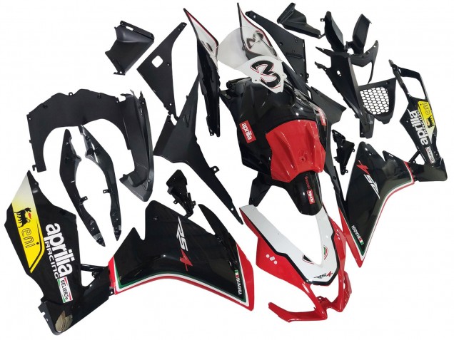2012-2018 White Red Yellow Glossy Black Aprilia RS4 50 125 Motorcycle Fairings