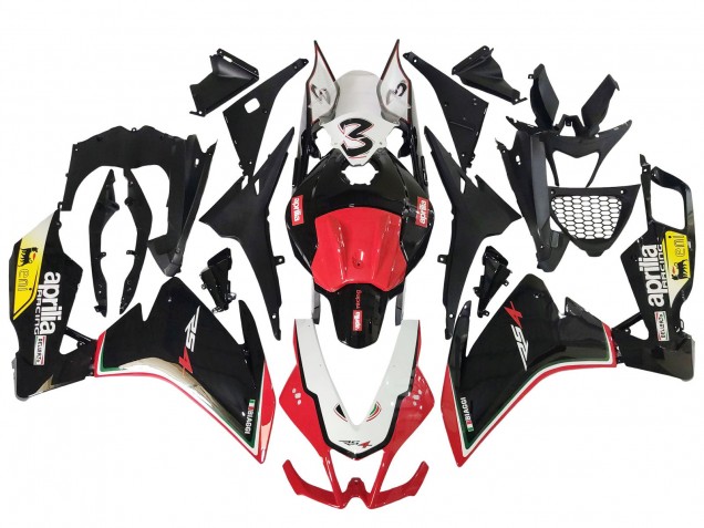 2012-2018 White Red Yellow Glossy Black Aprilia RS4 50 125 Motorcycle Fairings